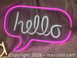 MaxSold Auction: Hola & Hello Neon Lights - Idaho Springs (Colorado, USA) PARTNER MANAGED Estate Sale Online Auction - Idaho Street