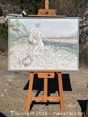 MaxSold Auction: IN THE PARK Oil Painting Walcutt 1987 - Idaho Springs (Colorado, USA) PARTNER MANAGED Estate Sale Online Auction - Idaho Street