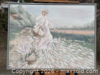 MaxSold Auction: IN THE PARK Oil Painting Walcutt 1987 - Idaho Springs (Colorado, USA) PARTNER MANAGED Estate Sale Online Auction - Idaho Street