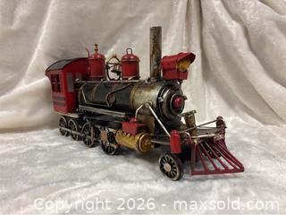 MaxSold Auction: Metal Train Engine Collectible - Idaho Springs (Colorado, USA) PARTNER MANAGED Estate Sale Online Auction - Idaho Street