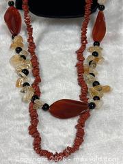 MaxSold Auction: Semi-Precious Gemstone Red Jasper & Citrine Necklaces - Idaho Springs (Colorado, USA) PARTNER MANAGED Estate Sale Online Auction - Idaho Street