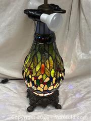 MaxSold Auction: Tiffany Stained Glass MEYDA lamp Base ONLY - Idaho Springs (Colorado, USA) PARTNER MANAGED Estate Sale Online Auction - Idaho Street