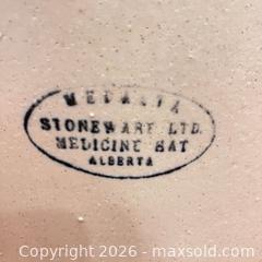 MaxSold Auction: Large Antique Canadian Stoneware Crock – 10 Gallon – Western Stoneware Ltd. - Toronto (Ontario, Canada) SELLER MANAGED Downsizing Online Auction - Esandar Drive (Storage)