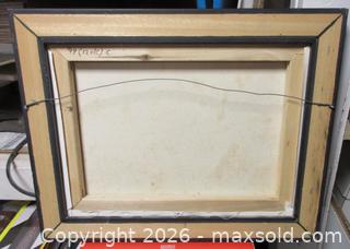 MaxSold Auction: OIL PAINTING OF FLOWERS BY ANNE HANNAFORD - Ajax (Ontario, Canada) SELLER MANAGED Downsizing Online Auction - Mcclarnan Road