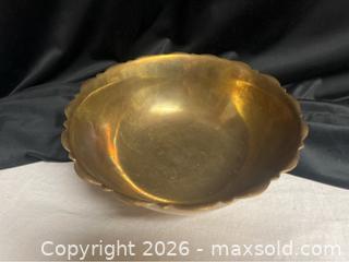 MaxSold Auction: Mid century Pedestal Brass Decorative Bowl/Catchall Bowl - Campbell (California, USA) SELLER MANAGED Downsizing Online Auction - Dell Avenue 