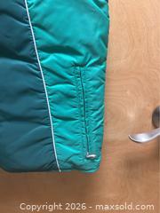 MaxSold Auction: Vintage 80s Woolrich Down Puffer Vest Green Nylon Outdoor Hiking Heritage Men's M - Campbell (California, USA) SELLER MANAGED Downsizing Online Auction - Dell Avenue 