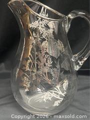 MaxSold Auction: Vintage Silver City Cambridge Flanders Poppy Sterling Silver Overlay Jug Pitcher 10"H - Campbell (California, USA) SELLER MANAGED Downsizing Online Auction - Dell Avenue 