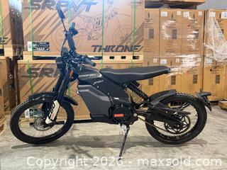 MaxSold Auction: Caofen F80 Electric Motorcycle - Vaughan (Ontario, Canada) SELLER MANAGED Reseller Online Auction - Highway 7 West