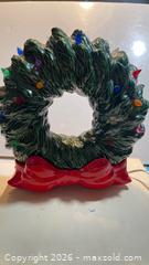 MaxSold Auction: Vintage Signed by Artist Christmas Wreath  - Toronto (Ontario, Canada) SELLER MANAGED Estate Sale Online Auction -  Saunders Road