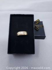 MaxSold Auction: 10K Gold Ring With Diamond Studded Stars - Toronto (Ontario, Canada) SELLER MANAGED Estate Sale Online Auction - Swanwick Avenue