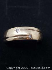 MaxSold Auction: 10K Gold Ring With Diamond Studded Stars - Toronto (Ontario, Canada) SELLER MANAGED Estate Sale Online Auction - Swanwick Avenue