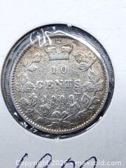 MaxSold Auction: 1900 Canadian 10 Cent Coin - 925 Silver - Toronto (Ontario, Canada) SELLER MANAGED Estate Sale Online Auction - Swanwick Avenue