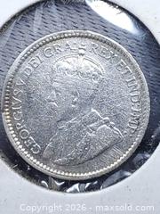 MaxSold Auction: 1917 Canadian Small 5 Cent Coin - 925 Silver - Toronto (Ontario, Canada) SELLER MANAGED Estate Sale Online Auction - Swanwick Avenue