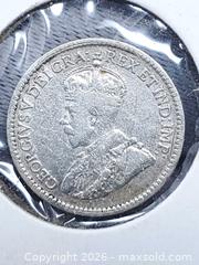 MaxSold Auction: 1918 Canadian Small 5 Cent Coin - 925 Silver - Toronto (Ontario, Canada) SELLER MANAGED Estate Sale Online Auction - Swanwick Avenue