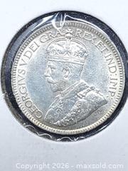 MaxSold Auction: 1919 Canadian 10 Cent Coin - 925 Silver - AU50 - Toronto (Ontario, Canada) SELLER MANAGED Estate Sale Online Auction - Swanwick Avenue