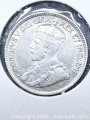 MaxSold Auction: 1920 Canadian 10 Cent Coin - 80% Silver - Toronto (Ontario, Canada) SELLER MANAGED Estate Sale Online Auction - Swanwick Avenue