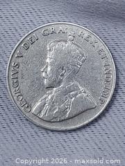 MaxSold Auction: 1929 Canadian 5 Cent Coin - Toronto (Ontario, Canada) SELLER MANAGED Estate Sale Online Auction - Swanwick Avenue