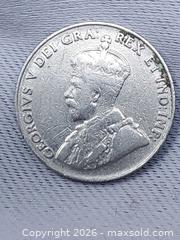 MaxSold Auction: 1935 Canadian 5 Cent Coin - Toronto (Ontario, Canada) SELLER MANAGED Estate Sale Online Auction - Swanwick Avenue