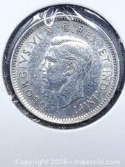 MaxSold Auction: 1937 Canadian 10 Cent Coin - 80% Silver - Toronto (Ontario, Canada) SELLER MANAGED Estate Sale Online Auction - Swanwick Avenue