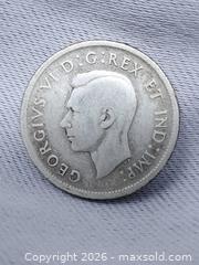 MaxSold Auction: 1937 Canadian 25 Cent Coin - 80% Silver - Toronto (Ontario, Canada) SELLER MANAGED Estate Sale Online Auction - Swanwick Avenue