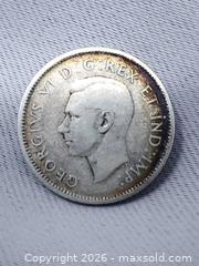 MaxSold Auction: 1944 Canadian 25 Cent Coin - Toronto (Ontario, Canada) SELLER MANAGED Estate Sale Online Auction - Swanwick Avenue