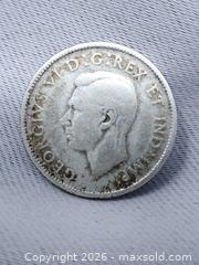 MaxSold Auction: 1945 Canadian 25 Cent Coin - 80% Silver - Toronto (Ontario, Canada) SELLER MANAGED Estate Sale Online Auction - Swanwick Avenue