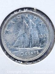 MaxSold Auction: 1951 Canadian 10 Cent Piece - 80% Silver - Toronto (Ontario, Canada) SELLER MANAGED Estate Sale Online Auction - Swanwick Avenue
