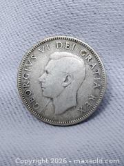 MaxSold Auction: 1951 Canadian 25 Cent Coin - 80% Silver - Toronto (Ontario, Canada) SELLER MANAGED Estate Sale Online Auction - Swanwick Avenue