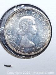 MaxSold Auction: 1963 Canadian 10 Cent Coin - 80% Silver - Toronto (Ontario, Canada) SELLER MANAGED Estate Sale Online Auction - Swanwick Avenue