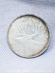 MaxSold Auction: 1966 Canadian 25 Cent Coin - 80% Silver - Toronto (Ontario, Canada) SELLER MANAGED Estate Sale Online Auction - Swanwick Avenue