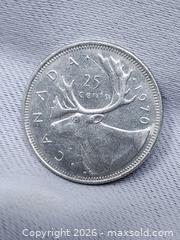 MaxSold Auction: 1970 Canadian 25 Cent Coin - Toronto (Ontario, Canada) SELLER MANAGED Estate Sale Online Auction - Swanwick Avenue