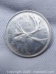 MaxSold Auction: 1971 Canadian 25 Cent Coin - Toronto (Ontario, Canada) SELLER MANAGED Estate Sale Online Auction - Swanwick Avenue