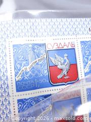 MaxSold Auction: 1977 Russian Olympic Stamps - Sheet 1 - Red Blue Silver - Toronto (Ontario, Canada) SELLER MANAGED Estate Sale Online Auction - Swanwick Avenue