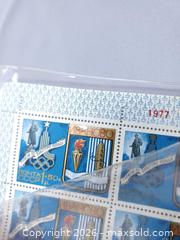 MaxSold Auction: 1977 Russian Olympic Stamps - Sheet 4 - Blue White - Toronto (Ontario, Canada) SELLER MANAGED Estate Sale Online Auction - Swanwick Avenue