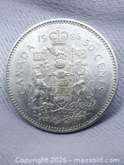 MaxSold Auction: 1986 Canadian 50 Cent Coin - Toronto (Ontario, Canada) SELLER MANAGED Estate Sale Online Auction - Swanwick Avenue