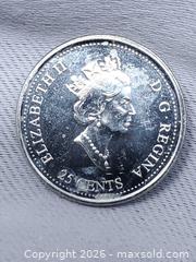 MaxSold Auction: 1999 Canadian 25 Cent Coin - November - Toronto (Ontario, Canada) SELLER MANAGED Estate Sale Online Auction - Swanwick Avenue