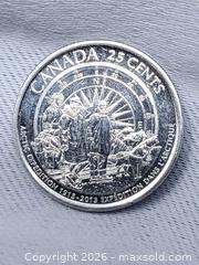 MaxSold Auction: 2013 Canadian 25 Cent Coin - Arctic Expedition Commemorative - Toronto (Ontario, Canada) SELLER MANAGED Estate Sale Online Auction - Swanwick Avenue