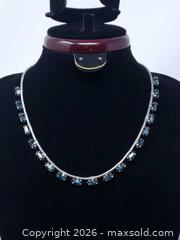 MaxSold Auction: Blue Rhinestone Necklace - Toronto (Ontario, Canada) SELLER MANAGED Estate Sale Online Auction - Swanwick Avenue