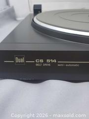 MaxSold Auction: Dual CS 514 Belt Drive Turntable - Toronto (Ontario, Canada) SELLER MANAGED Estate Sale Online Auction - Swanwick Avenue