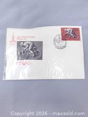 MaxSold Auction: Five Russian Olympic Stamped Envelopes - Red - Toronto (Ontario, Canada) SELLER MANAGED Estate Sale Online Auction - Swanwick Avenue