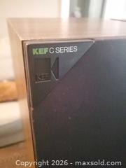 MaxSold Auction: KEF C Series C40 Speakers - Toronto (Ontario, Canada) SELLER MANAGED Estate Sale Online Auction - Swanwick Avenue