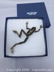 MaxSold Auction: Large Frog Brooch - Toronto (Ontario, Canada) SELLER MANAGED Estate Sale Online Auction - Swanwick Avenue