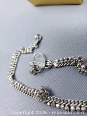 MaxSold Auction: Silver Bracelet / Anklet - Toronto (Ontario, Canada) SELLER MANAGED Estate Sale Online Auction - Swanwick Avenue