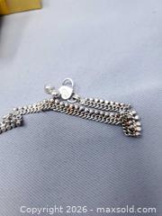 MaxSold Auction: Silver Bracelet / Anklet - Toronto (Ontario, Canada) SELLER MANAGED Estate Sale Online Auction - Swanwick Avenue
