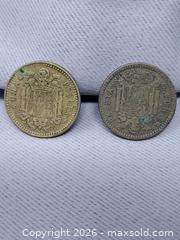 MaxSold Auction: Two Coins from Spain - Toronto (Ontario, Canada) SELLER MANAGED Estate Sale Online Auction - Swanwick Avenue