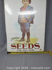 MaxSold Auction: Vintage Seeds Poster - Toronto (Ontario, Canada) SELLER MANAGED Estate Sale Online Auction - Swanwick Avenue