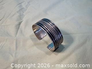 MaxSold Auction: Silver Bali cuff lot 408 - Elgin (Ontario, Canada) SELLER MANAGED Estate Sale Online Auction - Main Street