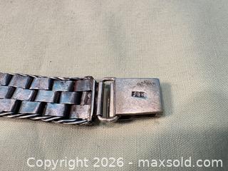 MaxSold Auction: Silver Bali double dot bracelet - Elgin (Ontario, Canada) SELLER MANAGED Estate Sale Online Auction - Main Street