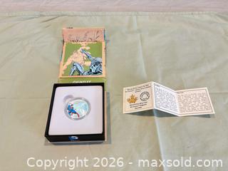 MaxSold Auction: Superman 2015 $10 Silver coin  - Elgin (Ontario, Canada) SELLER MANAGED Estate Sale Online Auction - Main Street