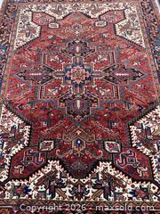 MaxSold Auction: Heriz rug - Markham (Ontario, Canada) SELLER MANAGED Reseller Online Auction - Essex Avenue